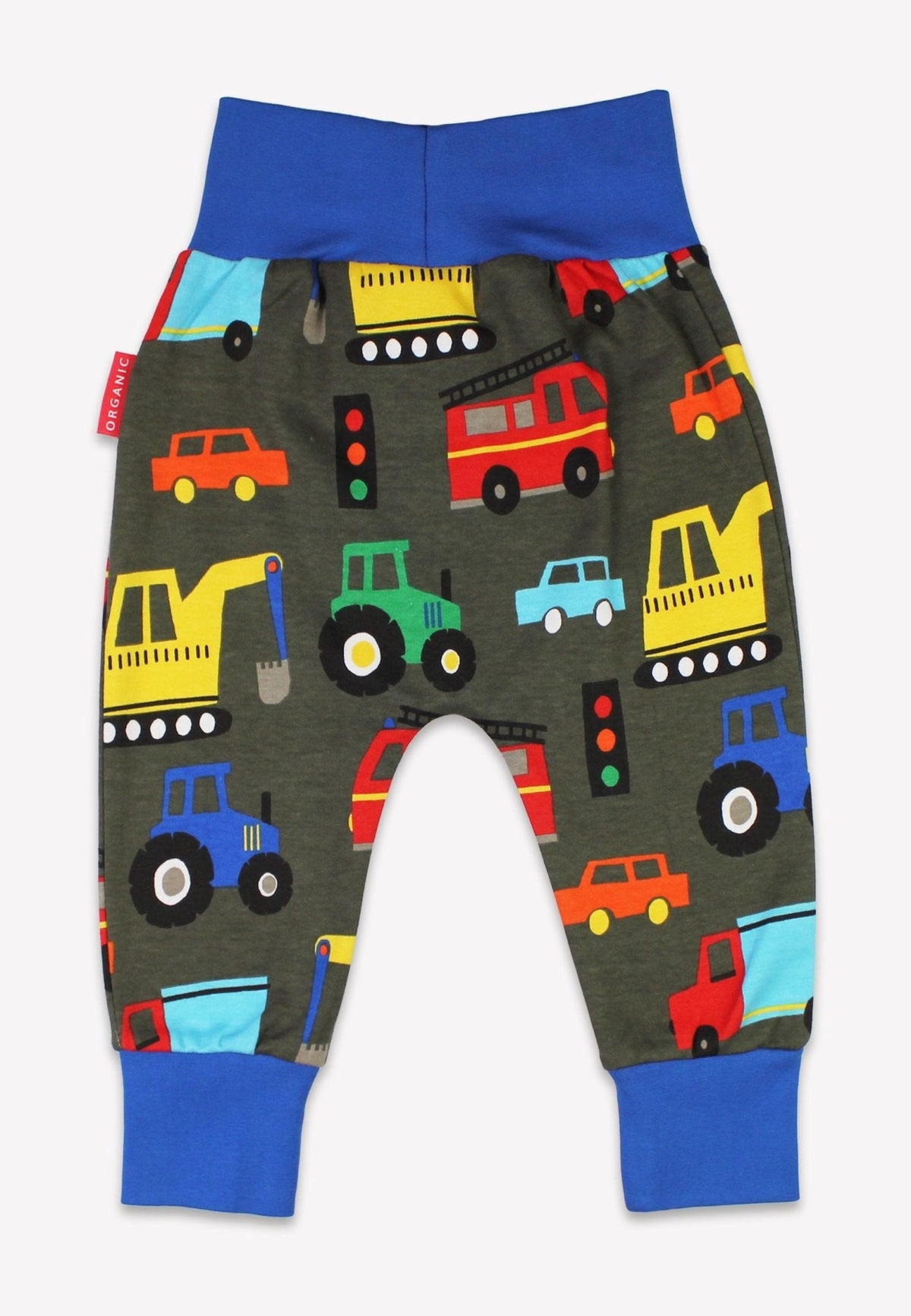 Toby Tiger Organic Transport Print Yoga Pants