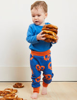 Toby Tiger Organic Pretzel Print Yoga Pant