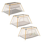 Tutti Bambini CoZee Go 3-in-1 Bassinet, Travel Cot & Playpen - Oak/Charcoal