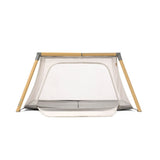 Tutti Bambini CoZee Go 3-in-1 Bassinet, Travel Cot & Playpen - Oak/Charcoal