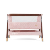 Tutti Bambini CoZee Luxe Bedside Crib - Walnut/Blush