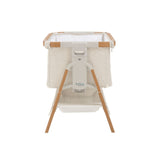 Tutti Bambini CoZee XL Bedside Crib and Cot - Scandinavian Walnut/Ecru