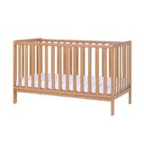 Tutti Bambini Malmo Cot Bed & Rio Furniture 3pc Set - Dove Grey/Oak