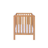 Tutti Bambini Malmo Cot Bed, Cot Top Changer and Mattress Bundle - Oak