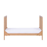 Tutti Bambini Malmo Cot Bed & Rio Furniture 3pc Set - Dove Grey/Oak
