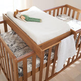 Tutti Bambini Malmo Cot Bed & Rio Furniture 2pc Set - Dove Grey/Oak