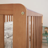 Tutti Bambini Malmo Cot Bed & Rio Furniture 2pc Set - Dove Grey/Oak