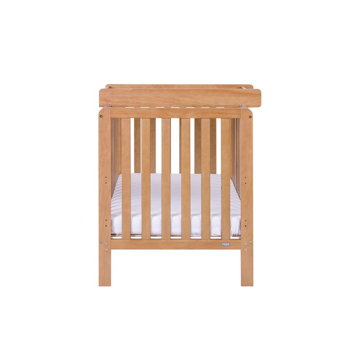 Tutti Bambini Malmo Cot Bed & Rio Furniture 3pc Set - Dove Grey/Oak
