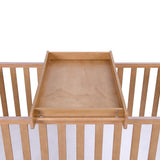 Tutti Bambini Malmo Cot Bed & Rio Furniture 3pc Set - Dove Grey/Oak