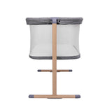 Tutti Bambini ZiZee Breathable Rocking Crib - Oak/Charcoal