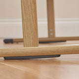 Tutti Bambini ZiZee Breathable Rocking Crib - Oak/Charcoal