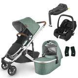 UPPAbaby CRUZ V2 Travel System with Maxi-Cosi Cabriofix iSize + Isofix Base