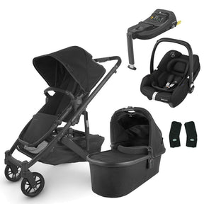 UPPAbaby CRUZ V2 Travel System with Maxi-Cosi Cabriofix iSize + Isofix Base 1