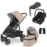 UPPAbaby CRUZ V2 Travel System with Maxi-Cosi Cabriofix iSize + Isofix Base