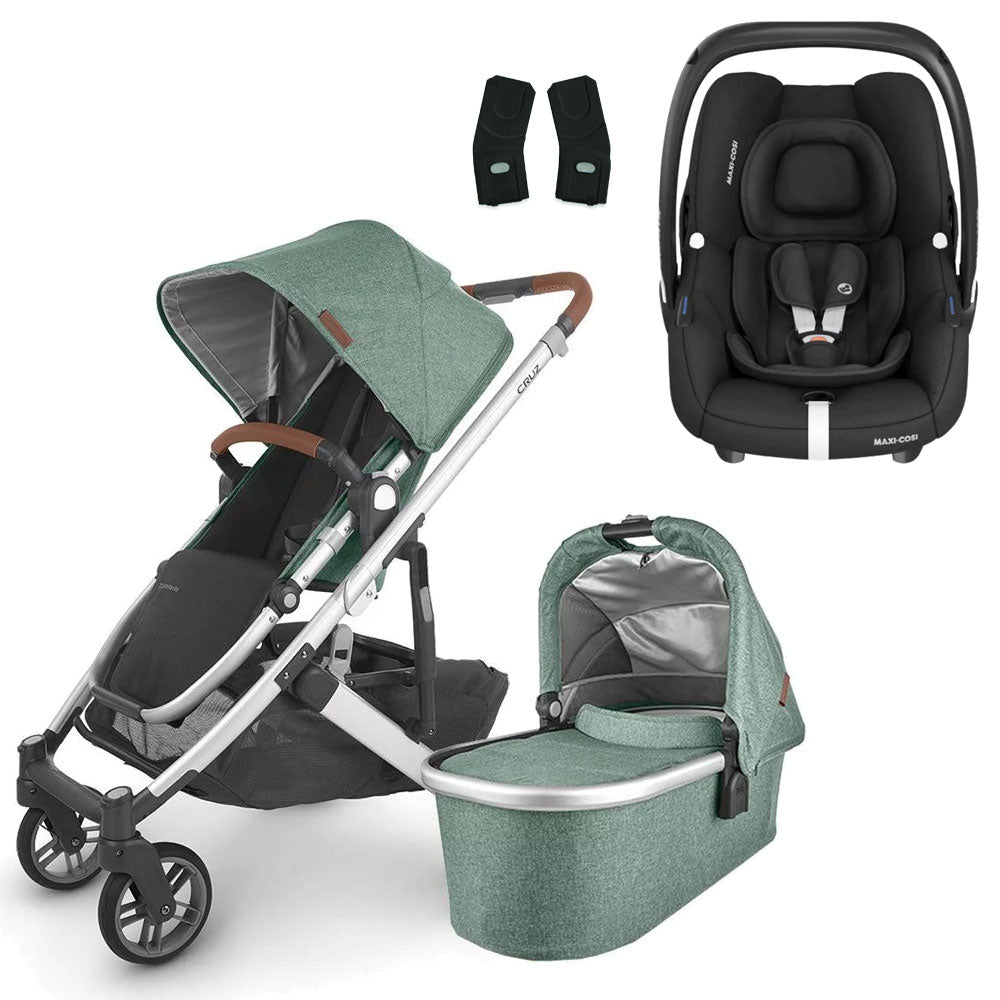 UPPAbaby CRUZ V2 Travel System with Maxi-Cosi Cabriofix iSize