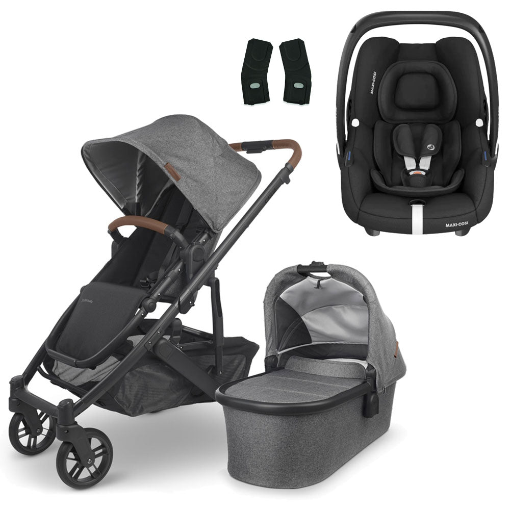UPPAbaby CRUZ V2 Travel System with Maxi-Cosi Cabriofix iSize
