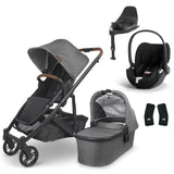 UPPAbaby CRUZ V2 Travel System with Cybex Cloud T + Rotating IsoFix Base
