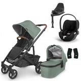 UPPAbaby CRUZ V2 Travel System with Cybex Cloud T + Rotating IsoFix Base