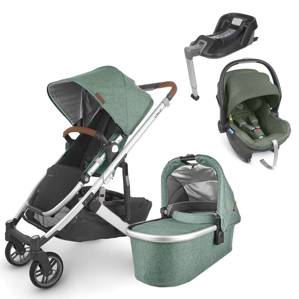 UPPAbaby CRUZ V2 Travel System with Mesa iSize + IsoFix Base