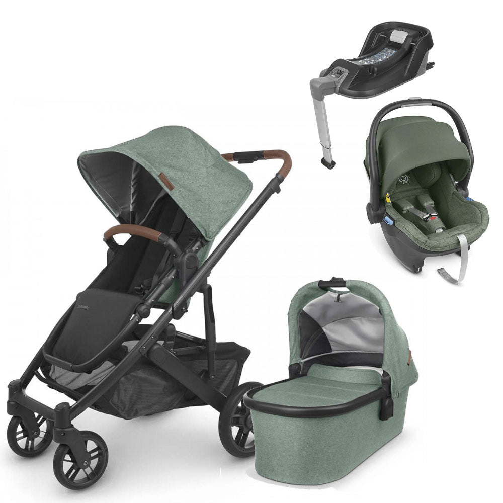 UPPAbaby CRUZ V2 Travel System with Mesa iSize + IsoFix Base
