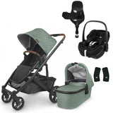UPPAbaby CRUZ V2 Travel System with Maxi-Cosi Pebble 360 PRO + Rotating IsoFix Base