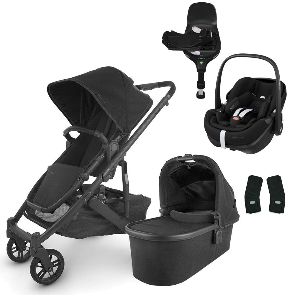 UPPAbaby CRUZ V2 Travel System with Maxi-Cosi Pebble 360 PRO + Rotating IsoFix Base