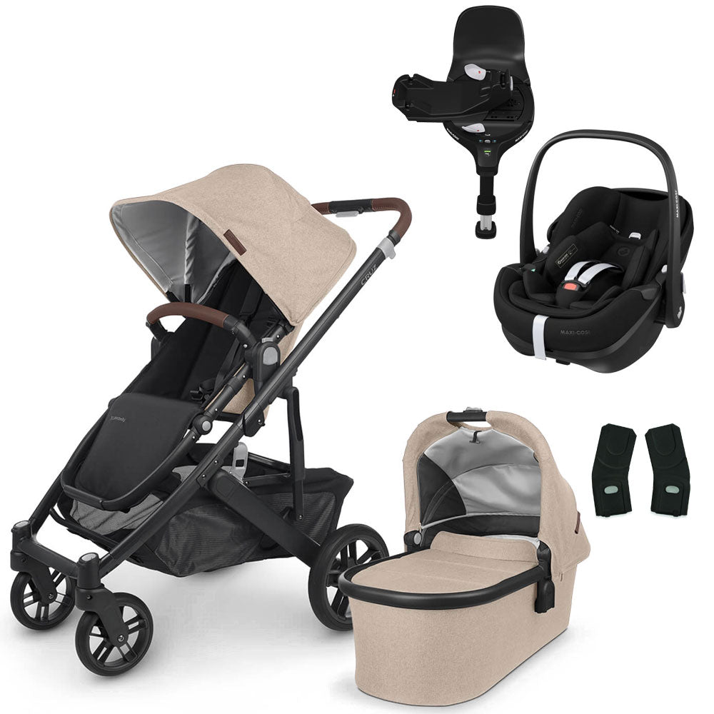 UPPAbaby CRUZ V2 Travel System with Maxi-Cosi Pebble 360 PRO + Rotating IsoFix Base