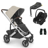 UPPAbaby CRUZ V2 Pushchair with Maxi-Cosi Cabriofix iSize + Isofix Base