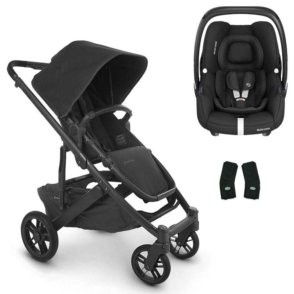 UPPAbaby CRUZ V2 Pushchair with Maxi-Cosi Cabriofix iSize