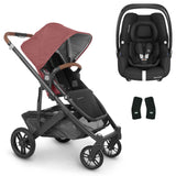 UPPAbaby CRUZ V2 Pushchair with Maxi-Cosi Cabriofix iSize