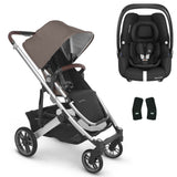 UPPAbaby CRUZ V2 Pushchair with Maxi-Cosi Cabriofix iSize
