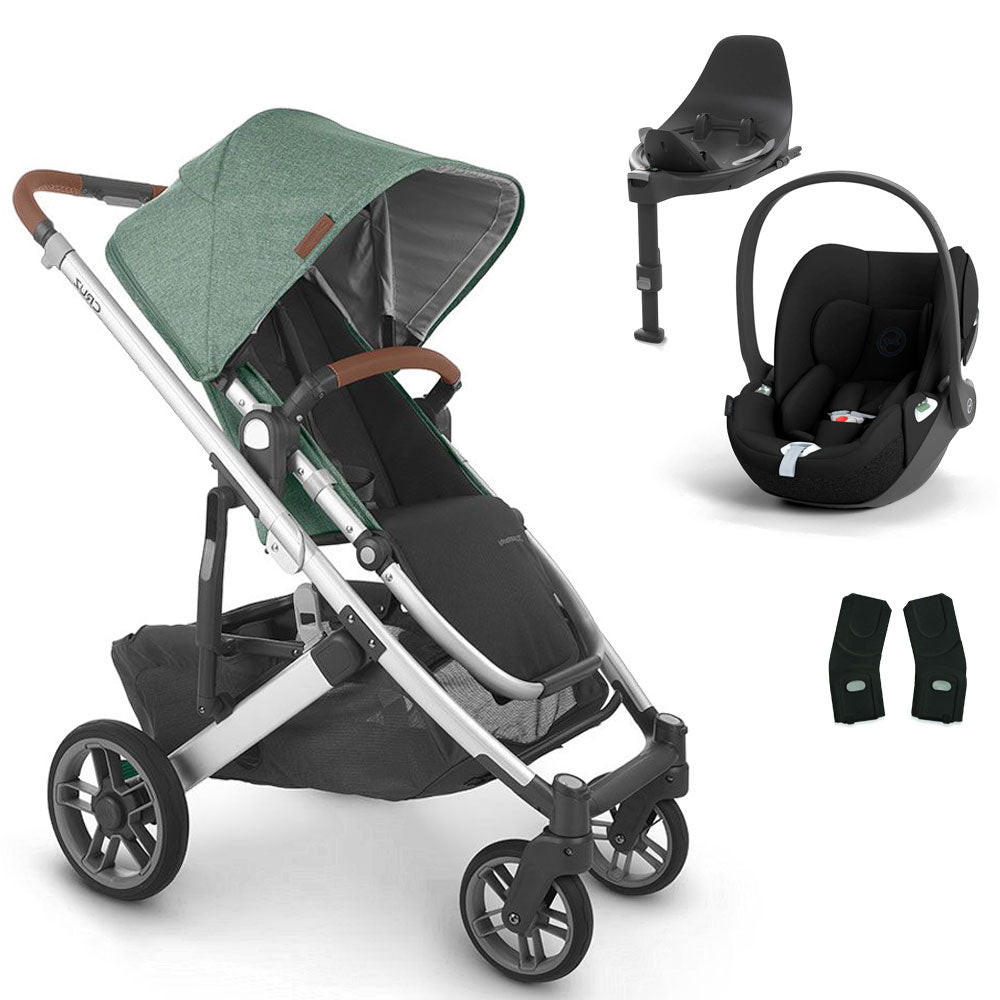 UPPAbaby CRUZ V2 Pushchair with Cybex Cloud T + Rotating IsoFix Base