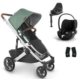 UPPAbaby CRUZ V2 Pushchair with Cybex Cloud T + Rotating IsoFix Base