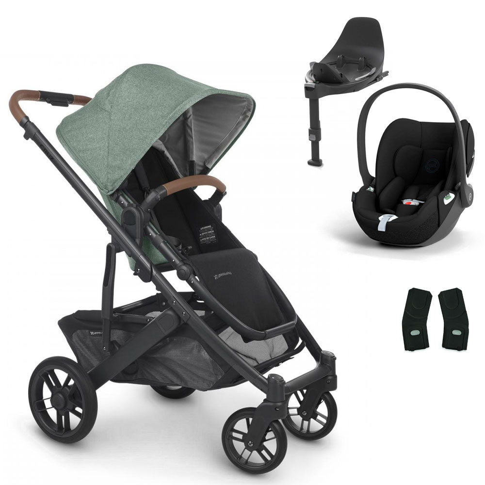 UPPAbaby CRUZ V2 Pushchair with Cybex Cloud T + Rotating IsoFix Base