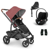 UPPAbaby CRUZ V2 Pushchair with Cybex Cloud T + Rotating IsoFix Base