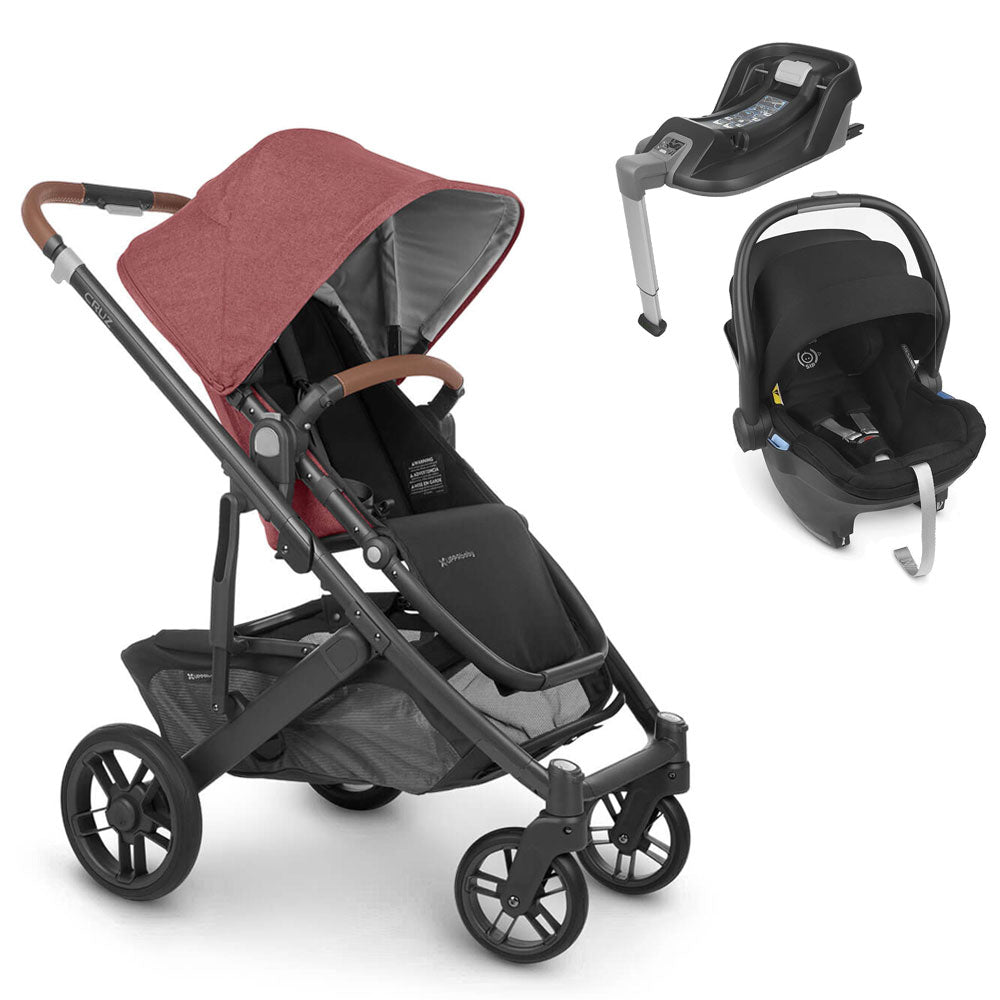 UPPAbaby CRUZ V2 Pushchair with Mesa iSize + IsoFix Base