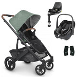UPPAbaby CRUZ V2 Pushchair with Maxi-Cosi Pebble 360 + Rotating IsoFix Base