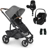 UPPAbaby CRUZ V2 Pushchair with Maxi-Cosi Pebble 360 PRO + Rotating IsoFix Base