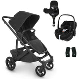UPPAbaby CRUZ V2 Pushchair with Maxi-Cosi Pebble 360 PRO + Rotating IsoFix Base