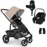 UPPAbaby CRUZ V2 Pushchair with Maxi-Cosi Pebble 360 PRO + Rotating IsoFix Base