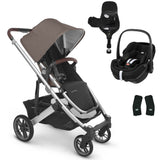 UPPAbaby CRUZ V2 Pushchair with Maxi-Cosi Pebble 360 PRO + Rotating IsoFix Base