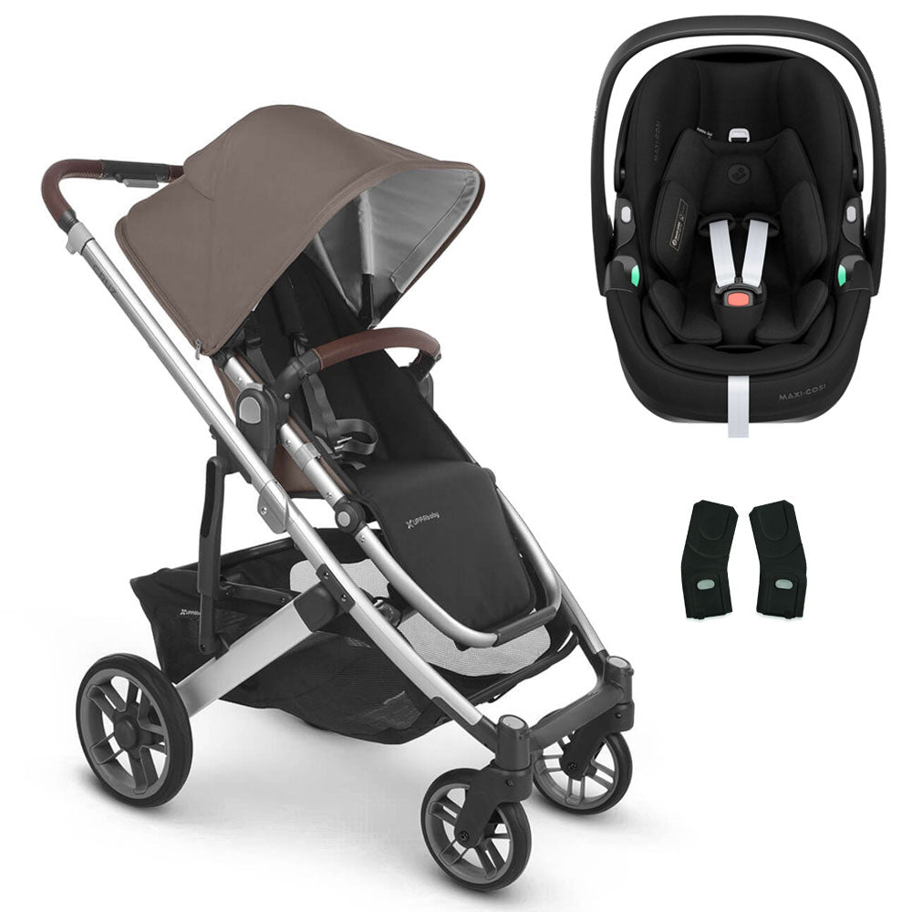 UPPAbaby CRUZ V2 Pushchair with Maxi-Cosi Pebble 360 PRO