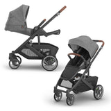 UPPAbaby Cruz V3 Pushchair + Maxi-Cosi Pebble 360 Pro2 & Base - Greyson