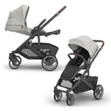 UPPAbaby Cruz V3 Pushchair, Carrycot & Accessory Bundle - Savannah