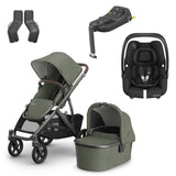 UPPAbaby VISTA V3 Luxury Maxi-Cosi Cabriofix i-Size Travel System Bundle - Eveleyn