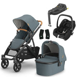 UPPAbaby VISTA V3 + Maxi-Cosi Cabriofix i-Size Travel System Bundle - Dillan