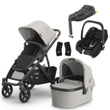 UPPAbaby VISTA V3 + Maxi-Cosi Cabriofix i-Size Travel System Bundle - Savannah
