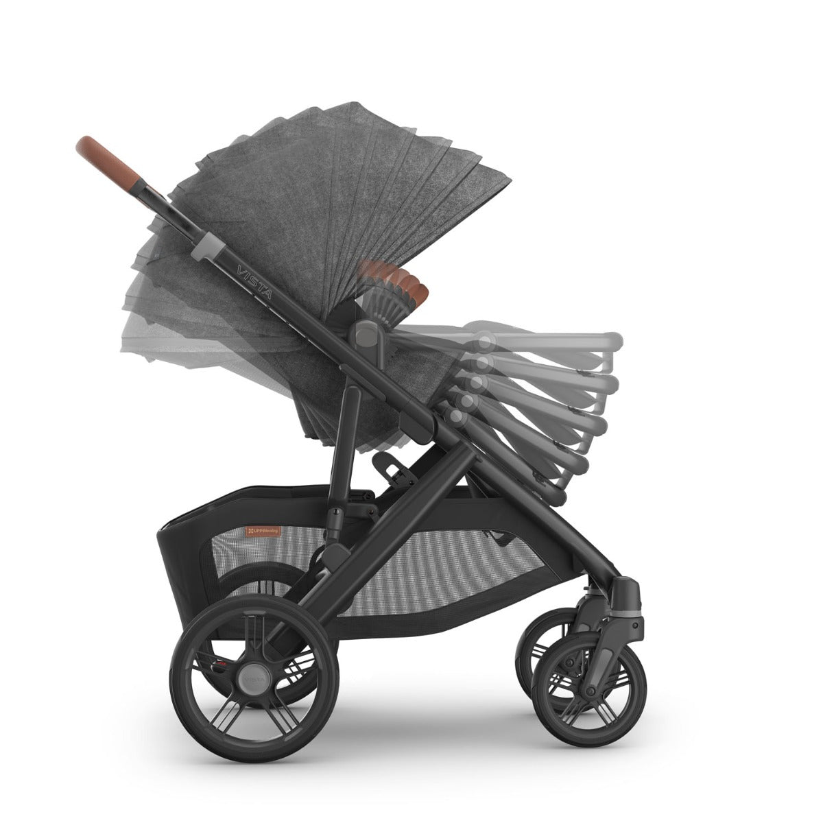 UPPAbaby VISTA V3 Pushchair and Carrycot - Greyson