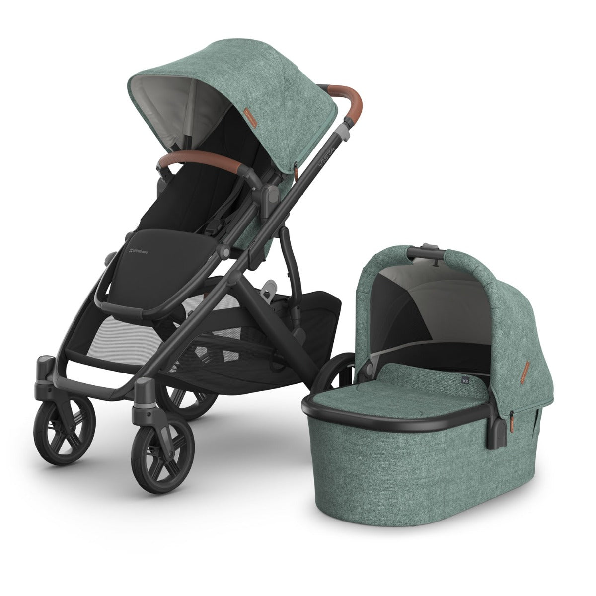 UPPAbaby VISTA V3 Pushchair and Carrycot - Gwen
