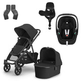 UPPAbaby VISTA V3 Luxury Maxi-Cosi Pebble 360 Pro2 i-Size Travel System Bundle - Jake